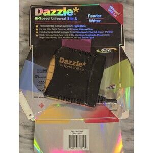 Dazzle 8 in 1 Universal USB 2.0 Media Reader Writer DM-22000 SmartMedia CF SD